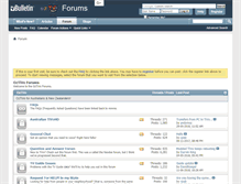 Tablet Screenshot of forums.oztivo.net